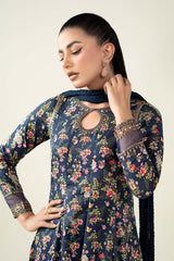 Maria B | Luxury Winter Pret 25 | DW-EA24-81R1-Blue