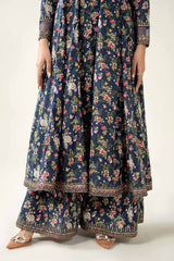 Maria B | Luxury Winter Pret 25 | DW-EA24-81R1-Blue