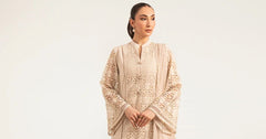 Maria B | Luxury Pret Pre Fall | DW-PF26-18-BEIGE