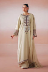 Maria B | Luxury Pret Pre Fall | DW-PF26-19-BEIGE