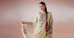 Maria B | Luxury Pret Pre Fall | DW-PF26-19-BEIGE