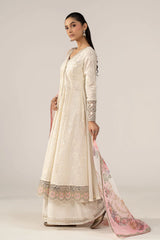 Maria B | 3 Piece Embroidered | DW-EA24-48R1-Off White