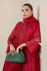 Maria B | Luxury Winter Pret 25 | DW-EF25-08-Red