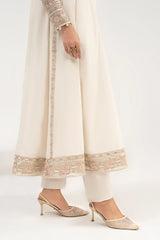 Maria B | 3 Piece Embroidered | DW-EA25-122R1-Off White