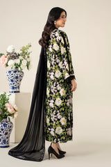 Maria B | 3 Piece Embroidered | DW-EA25-56R1-Black