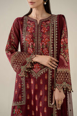 Maria B | Luxury Winter Pret 25 | DW-EA25-59-Red