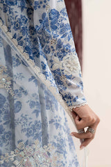 Maria B | 3 Piece Embroidered | DW-EA25-87R1-Off White