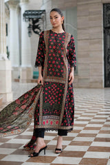 Maria B | 3 Piece Embroidered | DW-EA26-101-Black