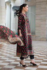 Maria B | 3 Piece Embroidered | DW-EA26-101-Black