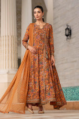 Maria B | 3 Piece Embroidered | DW-EA26-10-Mustard