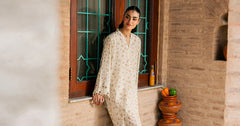 Maria B | 2 Piece Embroidered | DW-EA26-118-Pink and Off White
