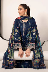 Maria B | Luxury Pret Pre Fall | DW-EA26-11-Blue