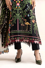 Maria B | 3 Piece Embroidered | DW-EA26-16-Black