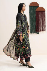 Maria B | 3 Piece Embroidered | DW-EA26-16-Black