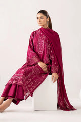 Maria B | 3 Piece Embroidered | DW-EA26-27-Magenta