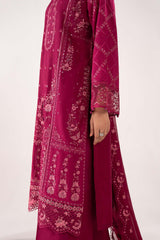Maria B | 3 Piece Embroidered | DW-EA26-27-Magenta