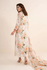 Maria B | 3 Piece Embroidered | DW-EA26-34-Off White