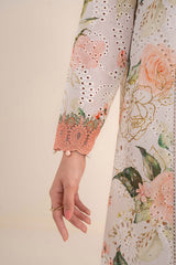 Maria B | 3 Piece Embroidered | DW-EA26-34-Off White