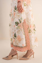 Maria B | 3 Piece Embroidered | DW-EA26-34-Off White