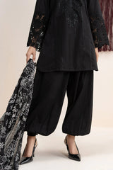 Maria B | 3 Piece Embroidered | DW-EA26-63-Black