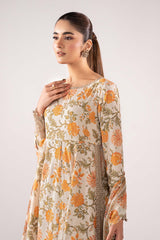 Maria B | 3 Piece Embroidered | DW-EA26-71-BEIGE