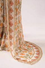 Maria B | 3 Piece Embroidered | DW-EA26-71-BEIGE