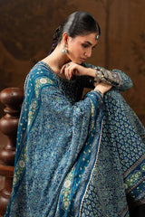 Maria B | 3 Piece Embroidered | DW-EA26-73-Blue