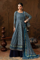 Maria B | 3 Piece Embroidered | DW-EA26-73-Blue