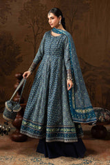 Maria B | 3 Piece Embroidered | DW-EA26-73-Blue