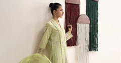 Maria B | 3 Piece Embroidered | DW-EA26-85-Green