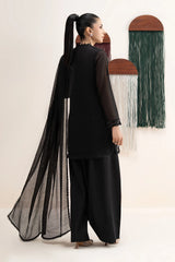 Maria B | 3 Piece Embroidered | DW-EA26-86-Black