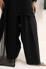 Maria B | 3 Piece Embroidered | DW-EA26-86-Black