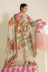 Maria B | 3 Piece Embroidered | DW-EA26-99-BEIGE