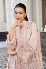 Maria B | 3 Piece Embroidered | DW-EF23-46R1-Pink