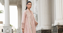 Maria B | 3 Piece Embroidered | DW-EF23-46R1-Pink