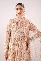Maria B | 3 Piece Embroidered | DW-EF26-195-BEIGE