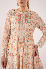 Maria B | 3 Piece Embroidered | DW-EF26-195-BEIGE