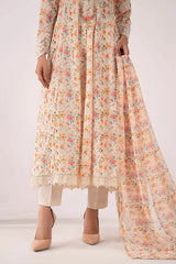 Maria B | 3 Piece Embroidered | DW-EF26-195-BEIGE