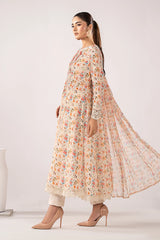 Maria B | 3 Piece Embroidered | DW-EF26-195-BEIGE