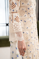 Maria B | 3 Piece Embroidered | DW-EF26-40-Off White