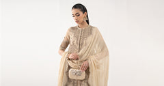 Maria B | Luxury Formals | SF-EF26-53-Coffee