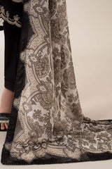 Maria B | Luxury Winter Pret 25 | DW-MN24-10R1-Black