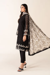 Maria B | Luxury Winter Pret 25 | DW-MN24-10R1-Black