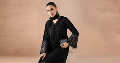 Maria B | Luxury Winter Pret 25 | DW-MN25-11-Black