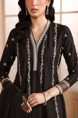 Maria B | 3 Piece Embroidered | DW-MN25-09R1-Black