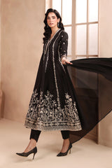 Maria B | 3 Piece Embroidered | DW-MN25-09R1-Black