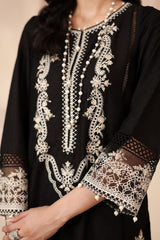 Maria B | Luxury Winter Pret 25 | DW-MN25-13-Black