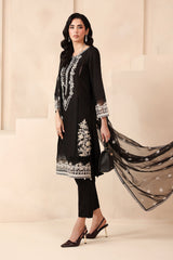 Maria B | Luxury Winter Pret 25 | DW-MN25-13-Black