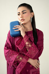 Maria B | Luxury Winter Pret 25 | DW-PF25-23-Magenta