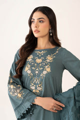 Maria B | Luxury Winter Pret 25 | DW-PF25-03-Tea
